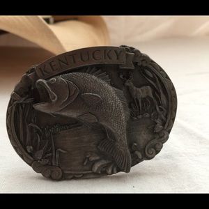 CJ Brass Belt Buckle